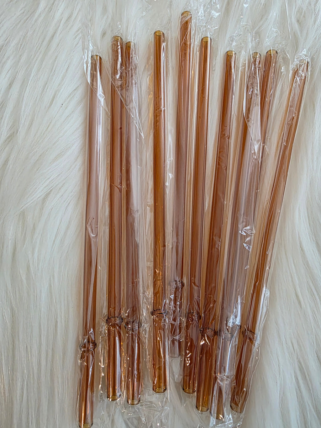 Colored Glass Straw