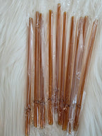 Colored Glass Straw