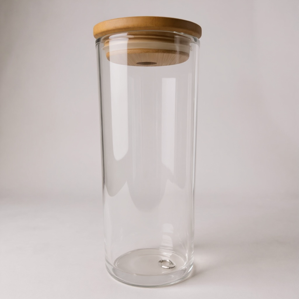 Snow Globe Glass Tumbler without handle
