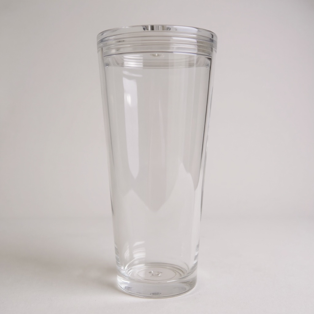 24oz. Snow Globe Acrylic Tumbler